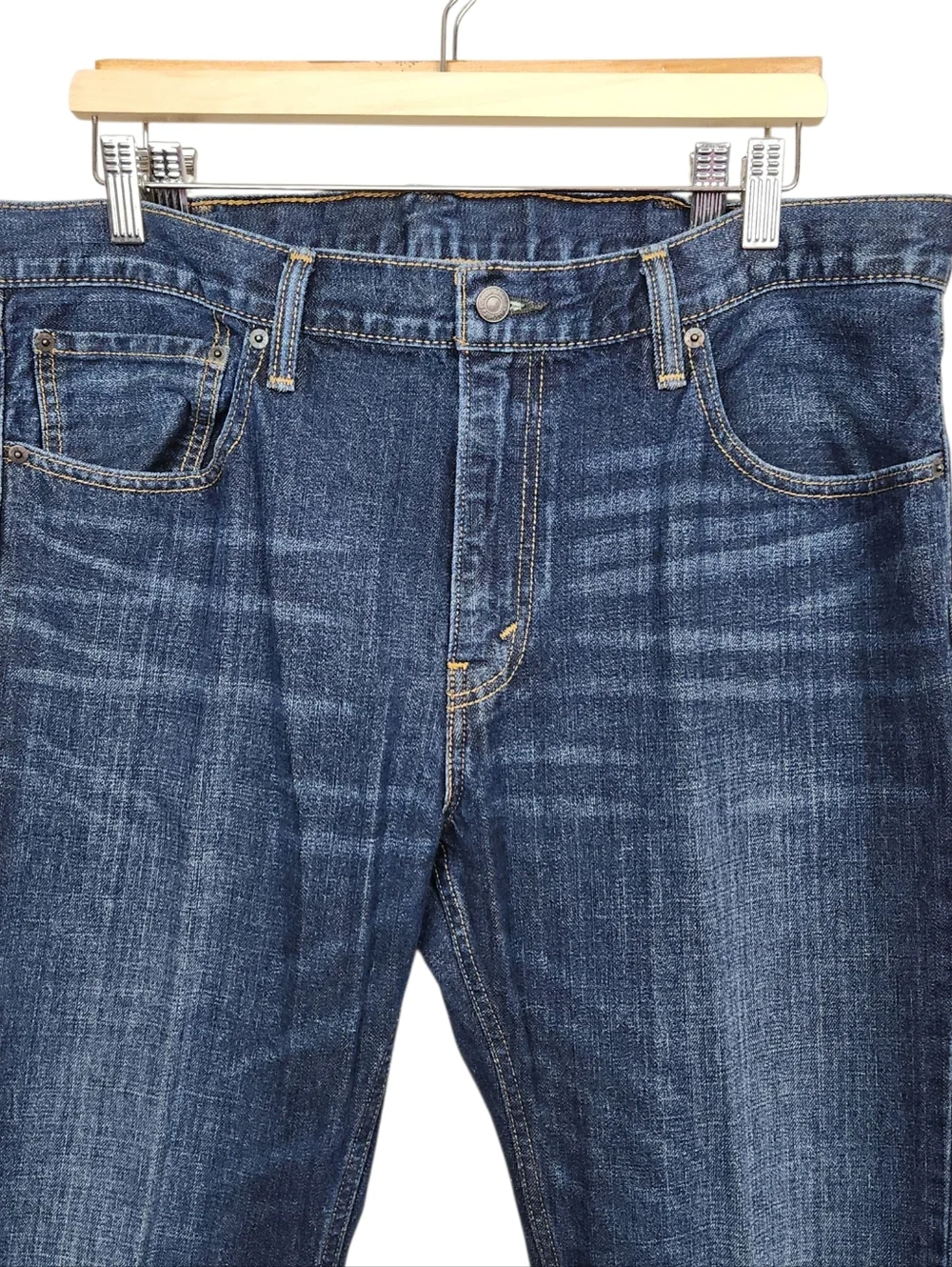 Levi's 527 Slim Bootcut Western Cowboy Denim Blue Jeans Mens Size 38 x 32